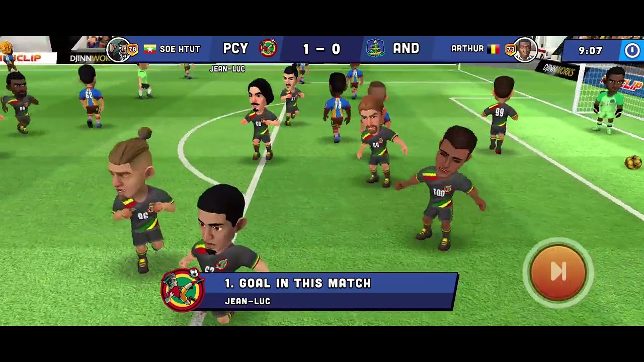 Mini Football Gameplay 125 Legend's Cup YouTube