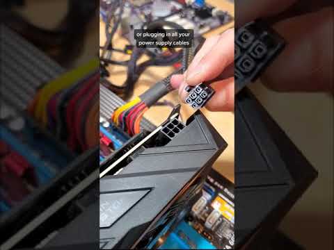 The most difficult part of building a PC #shorts