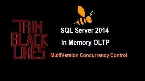 SQL Server 2014 - In Memory OLTP (Concurrency Control)