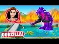 NEW GODZILLA THEME GAME MODE in Fortnite! Snitch Hide and Seek