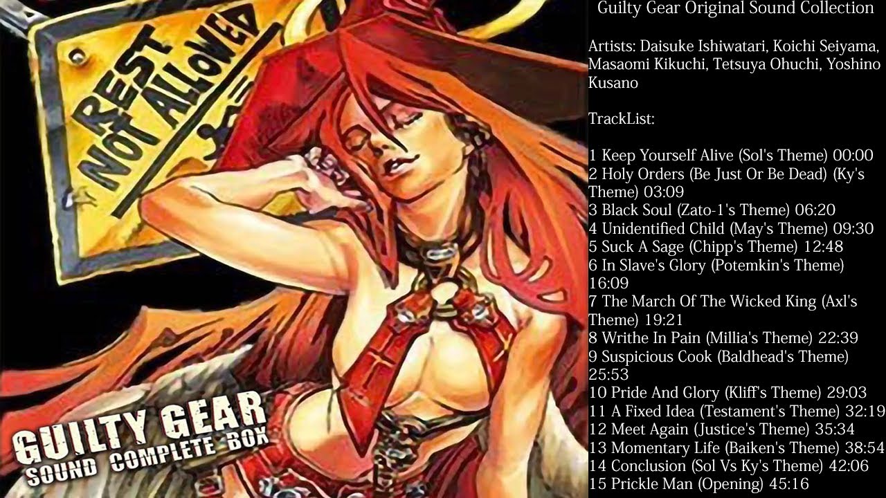 Guilty Gear Original SoundTrack Collection - YouTube