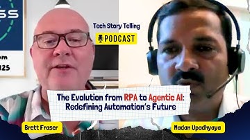 The Evolution from RPA to Agentic AI: Redefining Automation’s Future | Tech Story Telling Podcast