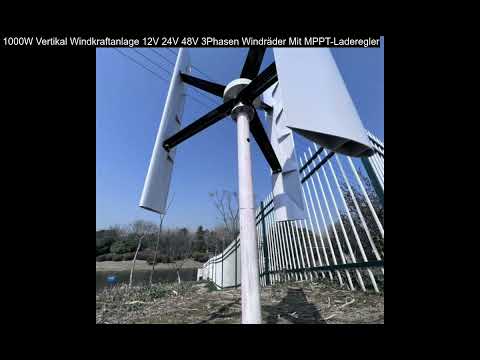 1000W Vertikal Windkraftanlage