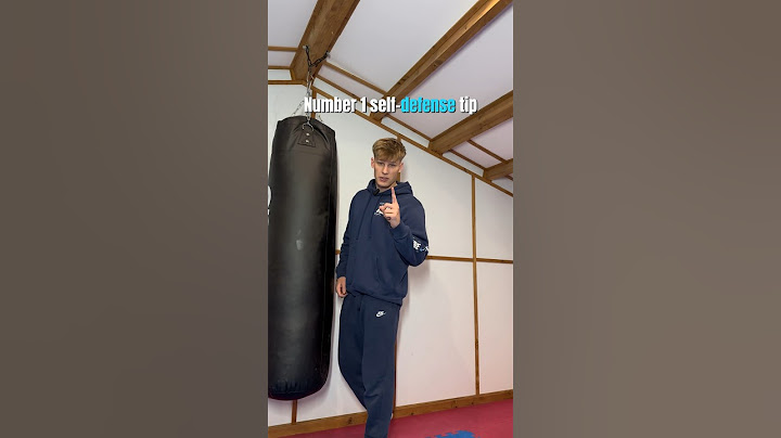 The BEST self-defense tip.