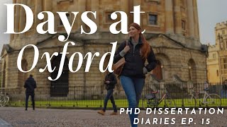 A PhD Break Through | Days in the Life of a PhD Student in Oxford | Dissertation Diaries Ep 15