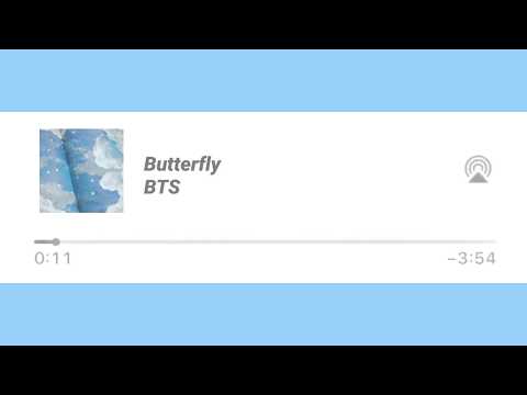 butterfly – bts [ music box ver. ] for your pinned tweet ♡ ˊ˗