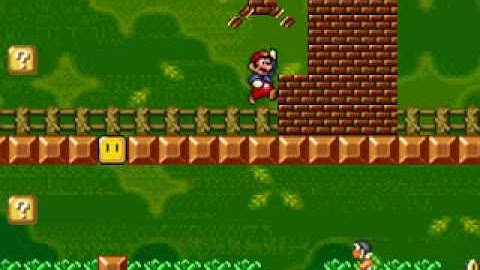 Super Mario Flash Level Editor: Forest Foolery