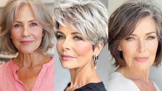 картинка: СТРИЖКА ДЛЯ ЖЕНЩИН 50+ 60+ 70+ - ЖЕНСКАЯ СТРИЖКА