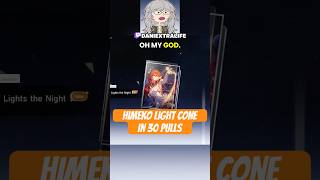Himeko's light cone in 30 pulls #honkaistarrail