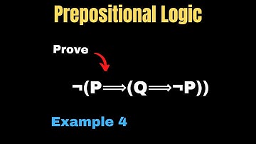 Example 4 | Prepositional Logic | Discrete Mathematics BSc|BCA|MSc|BTech