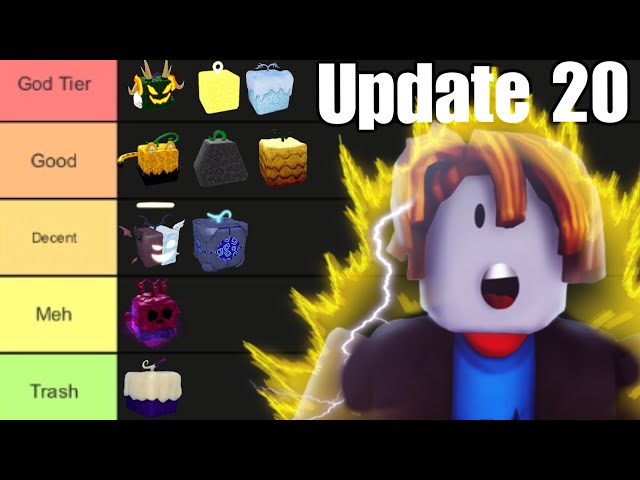 Blox Fruits Update 20 Tier List – Best Fruits – Gamezebo