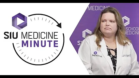 SIU Medicine Minute with Tracy Aldridge, MD | Fami...