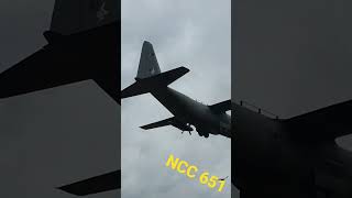 TUDM 65th Anniversary: C130 Landing at KLIA tudm c130