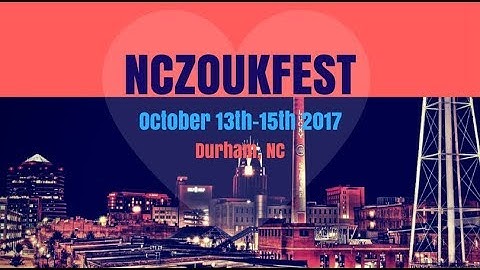 NCZOUKFEST 2017 Official Promo video