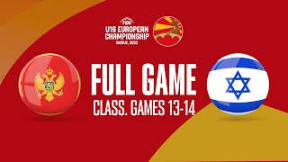 Montenegro v Israel |  Full Basketball Game