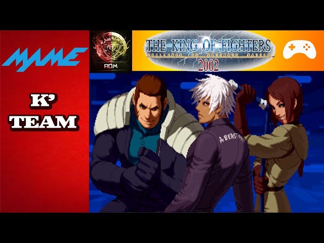Kof 2002 arcade - K' Team - YouTube