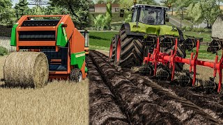 НОВЫЙ ПАКЕТ ТЕКСТУР (тюки соломы, плуг, навоз) | Farming Simulator 22