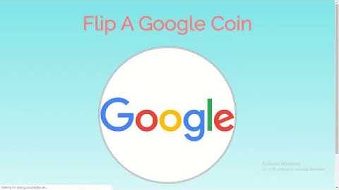 Google Flip  Online Coin Toss