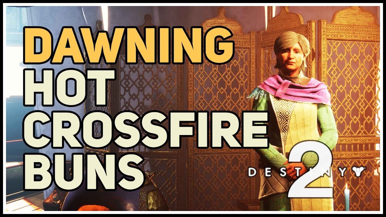 How to make Hot Crossfire Buns Destiny 2 Dawning Gift