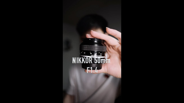 Đánh giá nikon 50 f1 4 d năm 2024