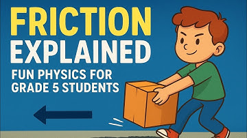 Friction Explained | Fun Physics for Grade 5 Students | Real-Life Examples