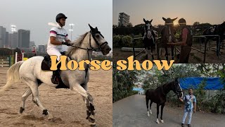 Horse show at Mahalaxmi race course || horse ghussa hogaya mera pe mujhe kattatha