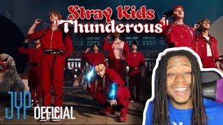 First time hearing Stray Kids - Thunderous MV ||| Reaction
