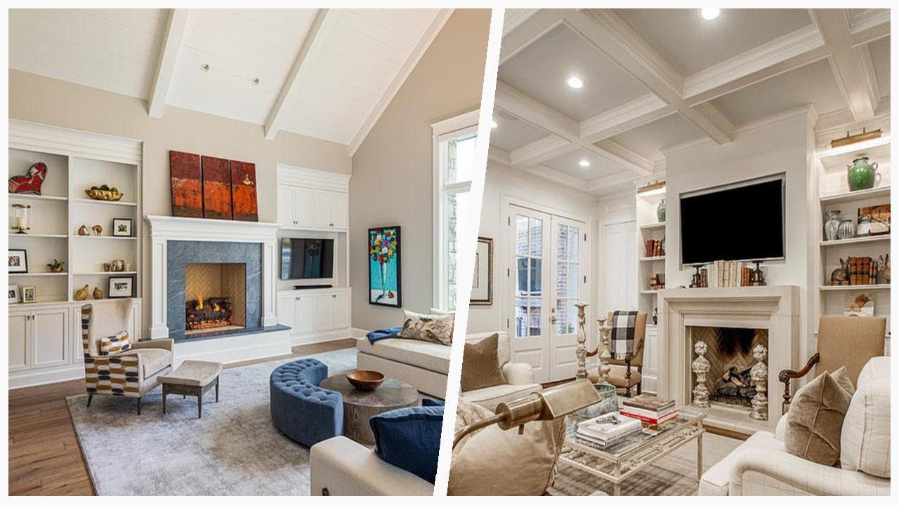 75 Beautiful Beige Family Room Design Ideas 