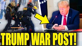 Trump Declares War In Insane Post As All Hell Breaks Loose