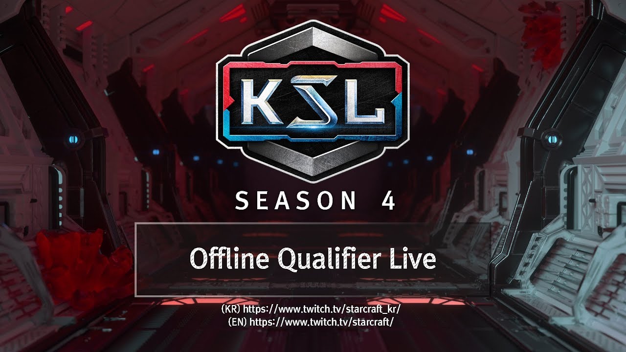 Offline Qualifiers 4 Of 4 Ksl Season 4 Starcraft Remastered Youtube