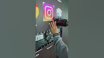 Technicians are testing this LED module. #leddisplay #ledwall #ledmodule #ledscreen #eagerled