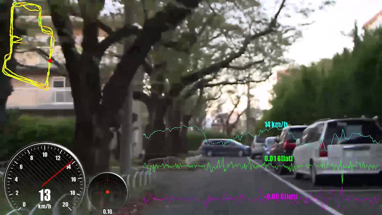 747pro GPS Logger & VSD for GPS Test video