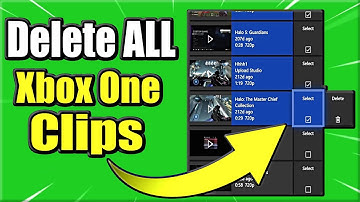 How to Delete ALL Clips on XBOX ONE and Free up SPACE (Delete Captures Fast!)