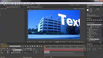 After Effects Tutorial: CS6 New 3D Camera Tracker  -HD-