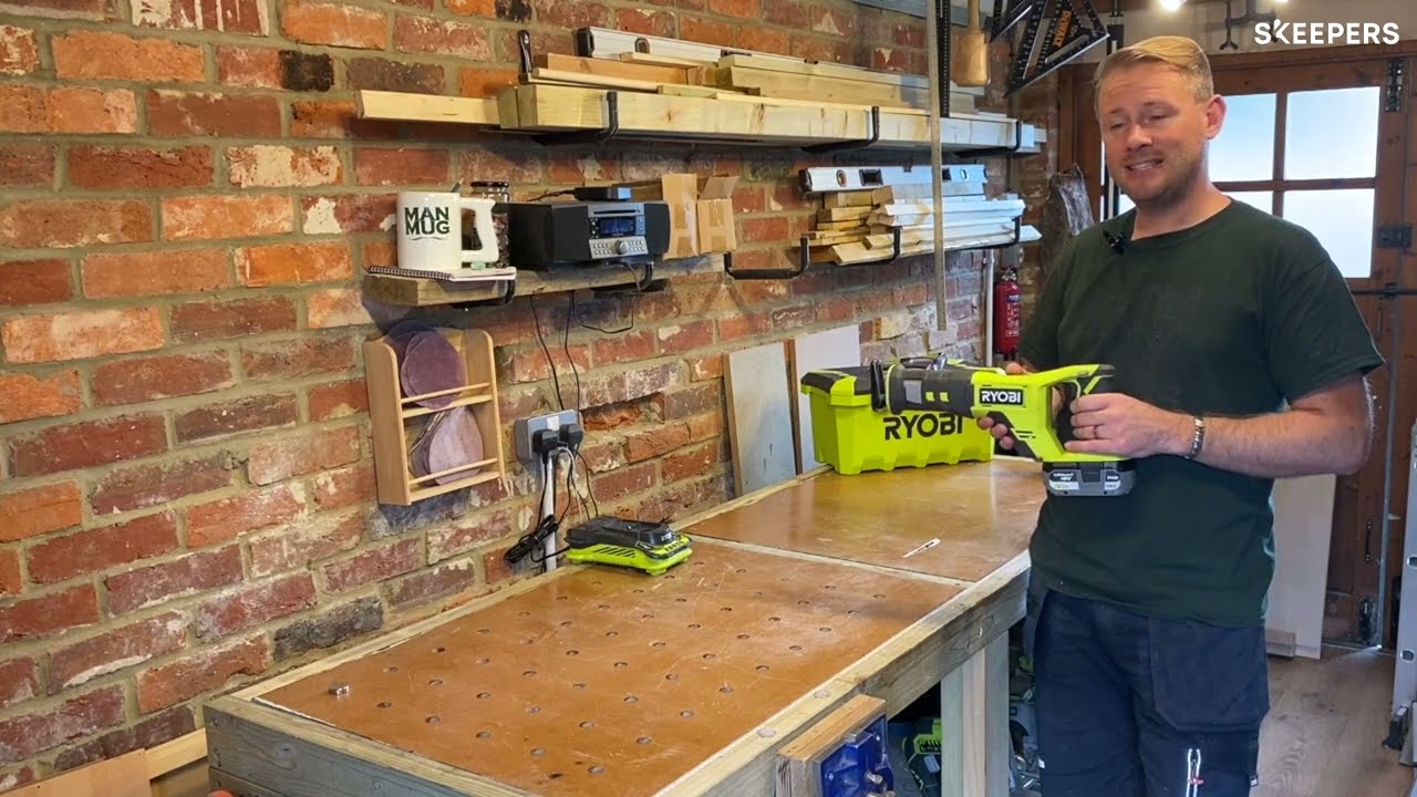 RYOBI RRS18-0 JIGSAW: Presentation and Test 