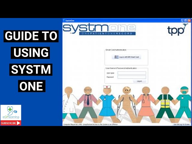 Learn to use SystmOne in 30 minutes class=