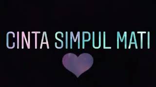 Status WhatsApp (Pramuka) 'Cinta Simpul Mati'