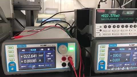 SMU testing Precise & Keithley