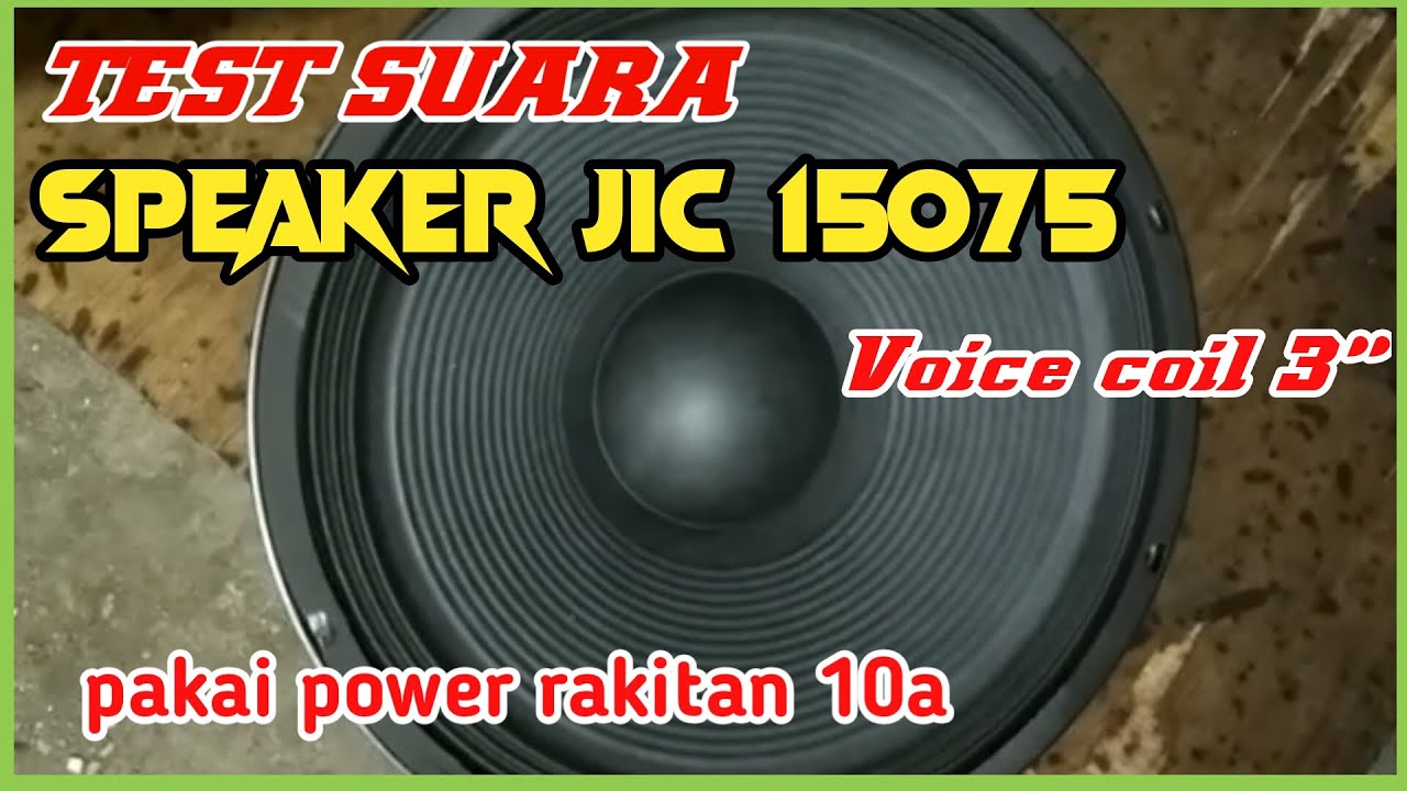 harga speaker jic 15 inch 15075