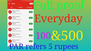 MONEY BLAST Signup BONUS 5 rup PAR REFEREA 5 screenshot 2