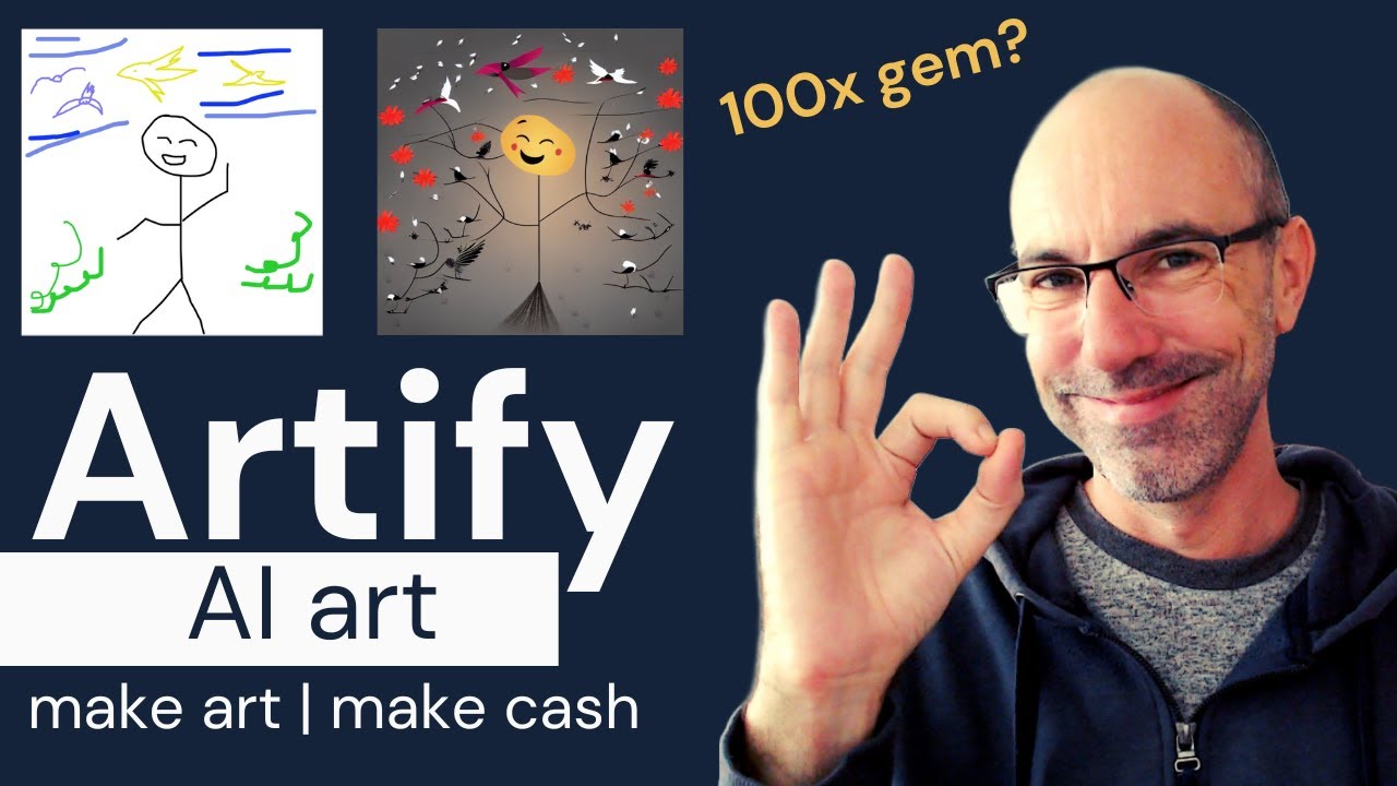 Artify - BEST AI ART  Make and sell NFTs AND in real life! 