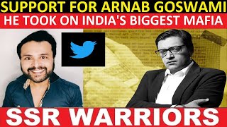 Arnab Goswami took on India’s biggest mafia for SSR and Saint. Now he needs our support