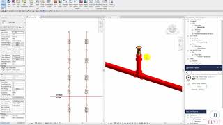 Auto Create Sprinkler Pipe - Dynamo Revit