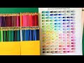 120 crayola colored pencils color swatches