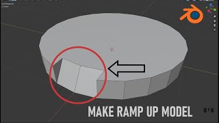 Blender Tutorial HOW TO MAKE A RAMP MODEL