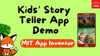 Kids Story Teller App In MIT App Inventor | Demo screenshot 2