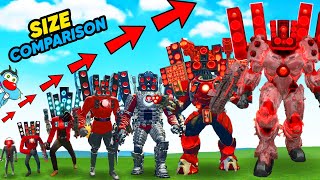 Oggy All New Super Upgraded Titan SPEAKERMAN All Bosses Size Comparison In Garry's Mod by Daddy 2.0 62,522 views 1 month ago 10 minutes, 26 seconds