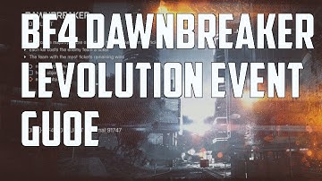 Battlefield 4 Dawnbreaker Levolution Destruction Event Guide