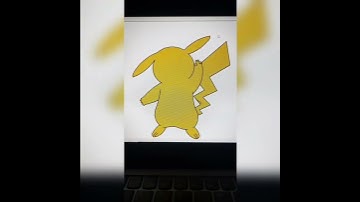 Pikachu Turtle Graphics #python #programming #turtlegraphics #turtle #pikachu #shorts
