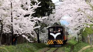 津軽鉄道　芦野公園駅の風景　2014/4/30